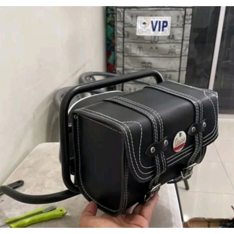 tas backrack vespa Universal - aksesoris vespa -tas bagasi.