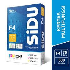 

KERTAS HVS F4 1RIM SIDU 75