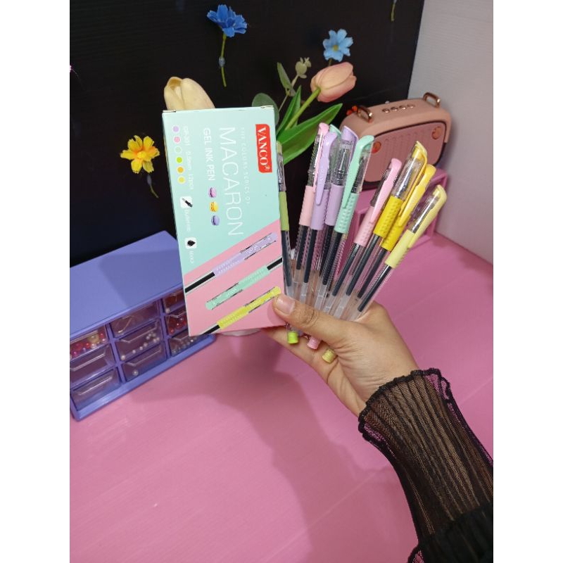 

[Aesthetic by fss.id] pena/pulpen/ballpoint gell VANCO GP-301 1pcs