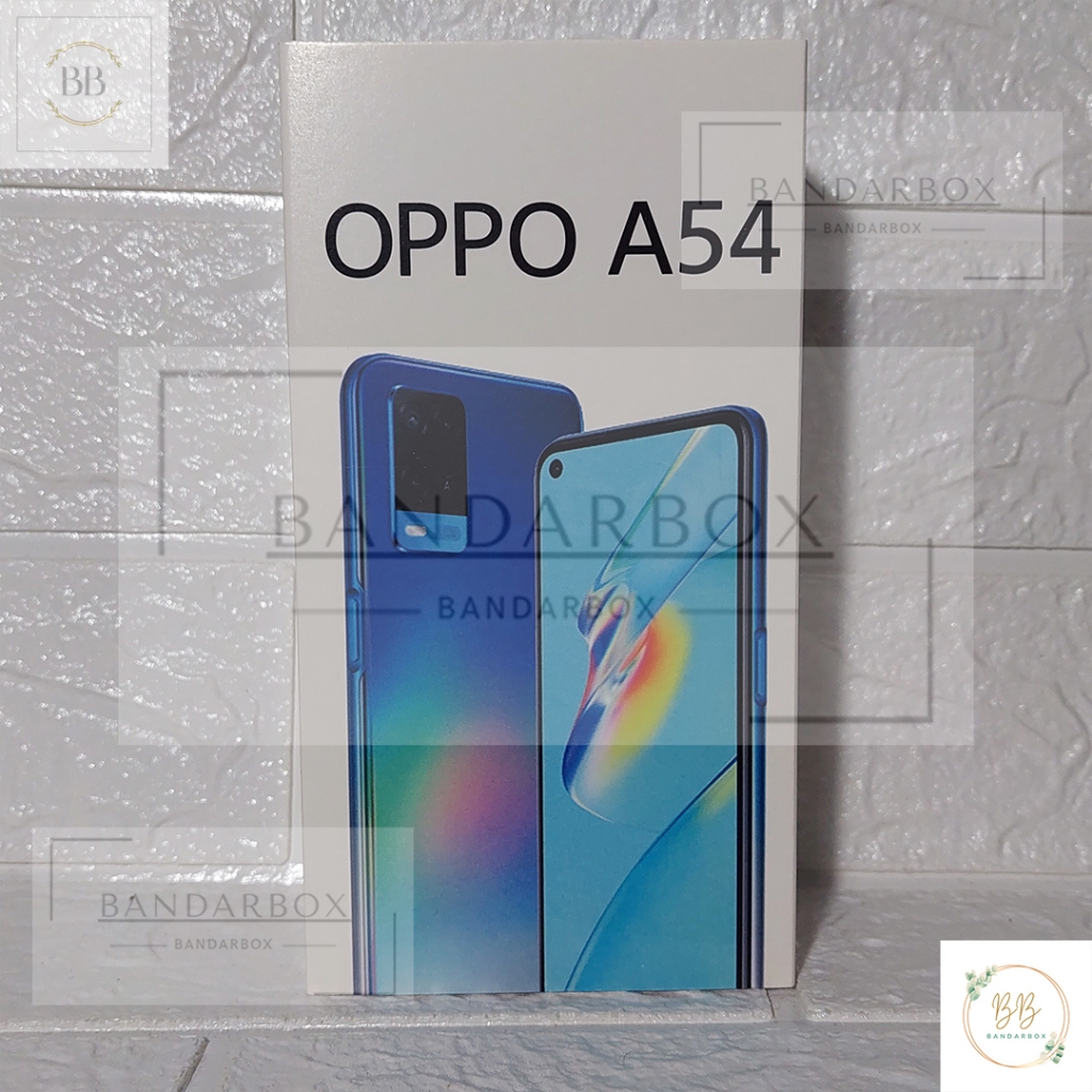 DUS OPPO A54 FREE STIKER DAN FULL AKSESORIS - FULLSET - DUSBOK OPPO / DUS OPPO A54