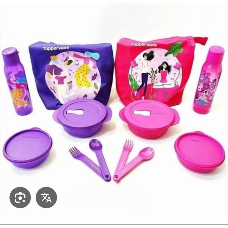 wadah bekal ms sporty stylish tupperware