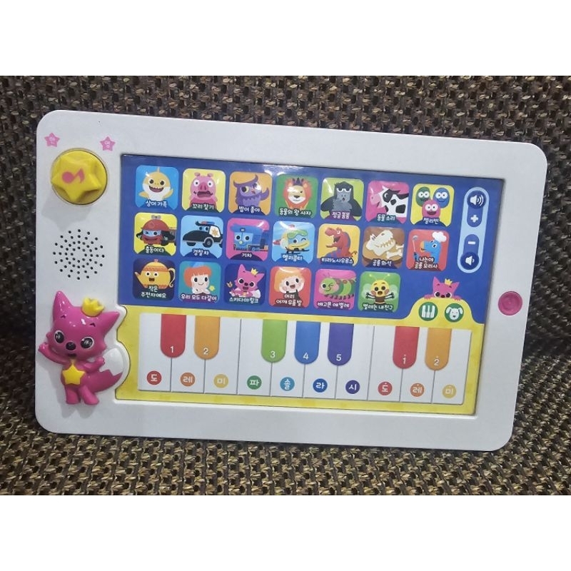 Mainan sound pad pinkfong baby shark original korea preloved