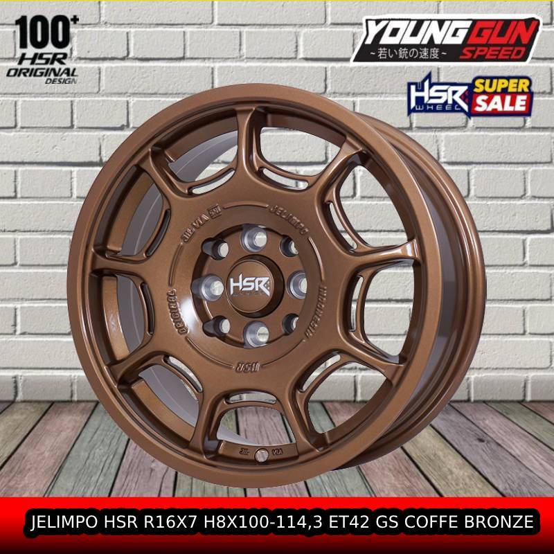 Velg Racing Ring 16 Hsr Jelimpo Velg Mobil Untuk Jazz Mobilio Brio Jazz dll