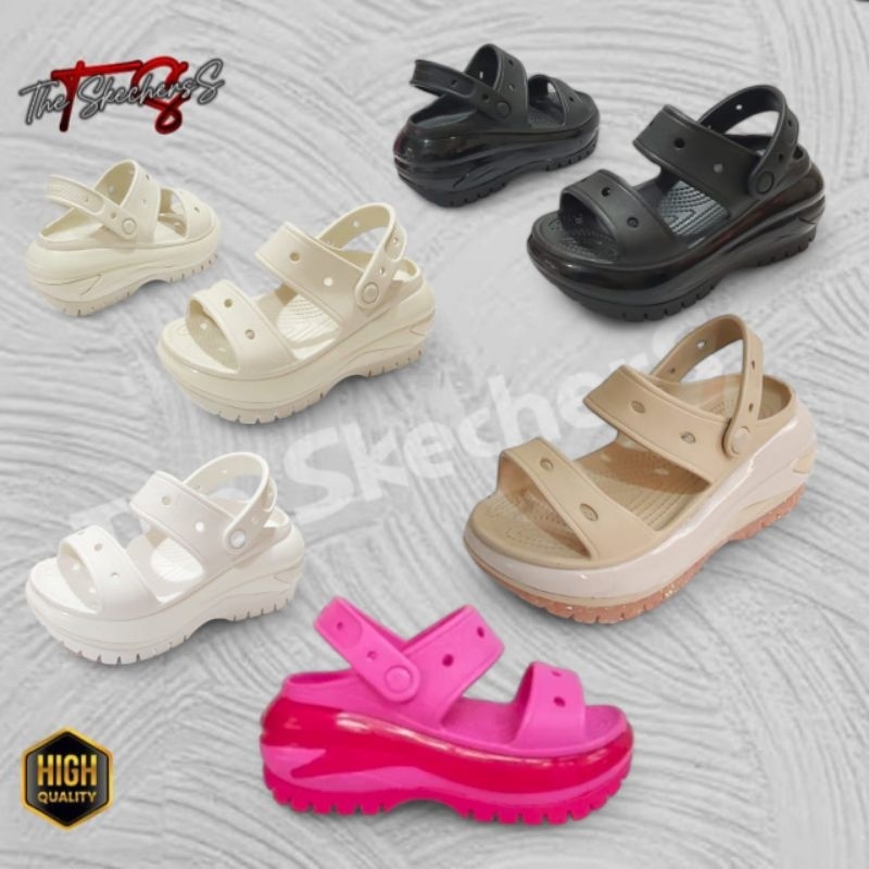 Crocs Mega crush slide / Sandal slide wanita crocs / crocs mega crush / crocs wanita