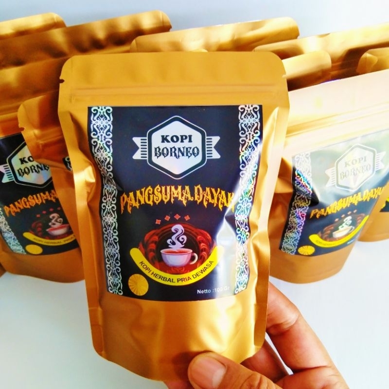 kopi borneo pangsuma dayak kopi herbal pria 100gr