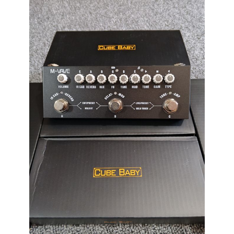 CUVAVE CUBE MVAVE EFEK GITAR M-VAVE SOUNDCARD MULTI EFECT