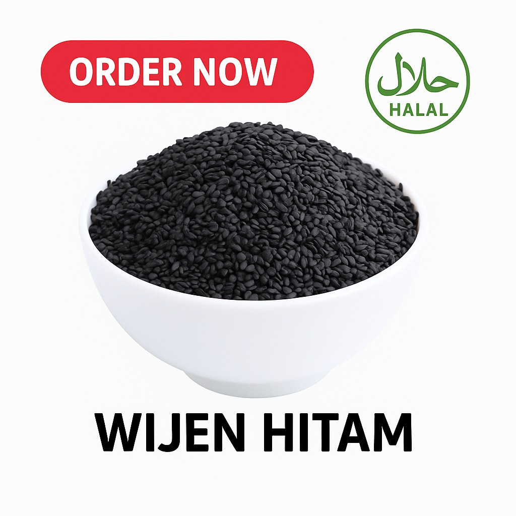 

BIJI WIJEN HITAM MENTAH 500 GR / RAW BLACK SESAME - 500 GRAM