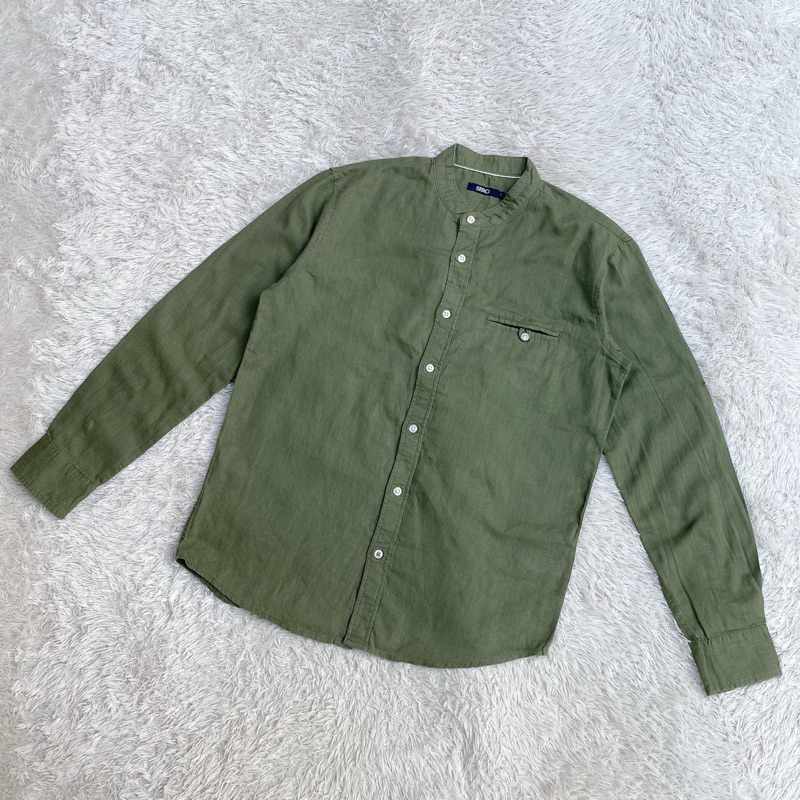 SPAO MEN KEMEJA WORK SHIRT LONG SLEEVE