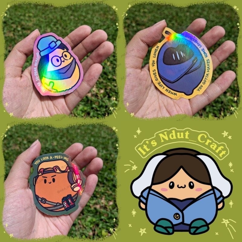 

Holo sticker Valorant Fruit by Ndut Craft