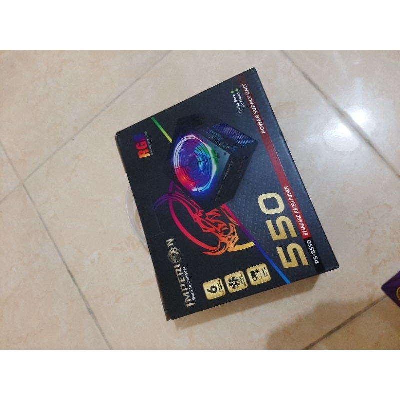 PSU Gaming Imperion 550W RGB