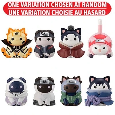 Mega Cat Project NARUTO Shippuden Nyaruto Fourth Shinobi War Mini Figure Sasuke