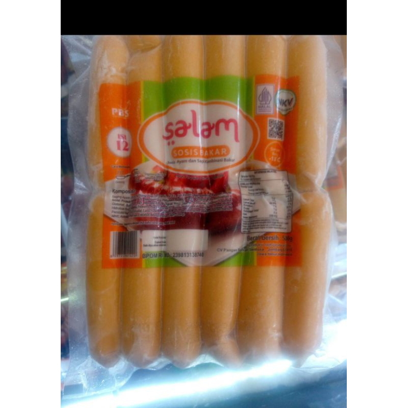 

Sosis salam isi 12 500 gram