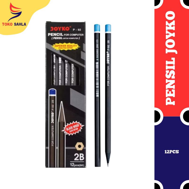 

Pensil Joyko Kayu hitam p-29 1pack