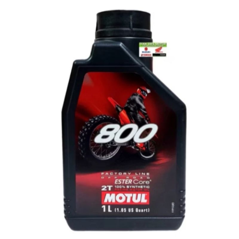 OLI SAMPING MOTUL 800 OFF ROOD 2T 1L ORIGINAL OLI SAMPING MOTUL 2T ORI MOTUL