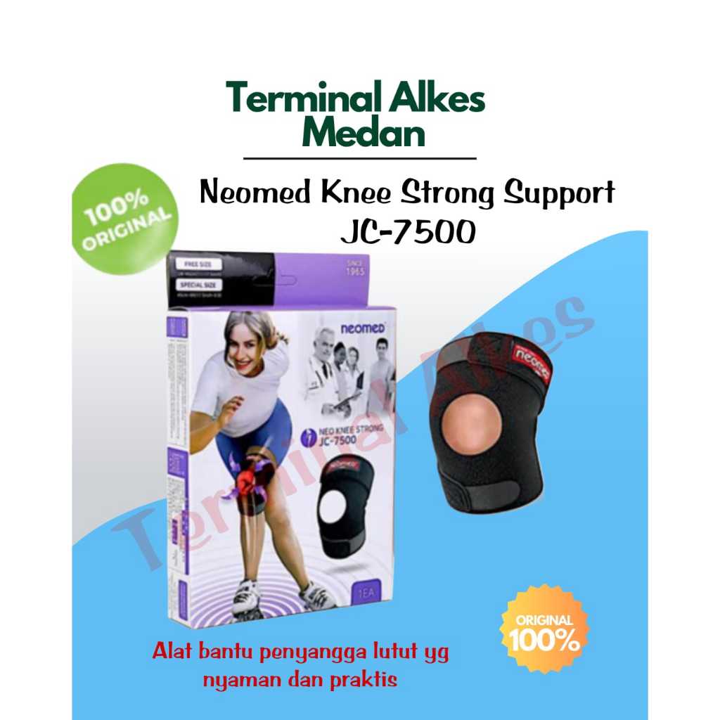 Neomed Neo Knee Strong JC-7500 / Pelindung Kaki Lutut Neomed