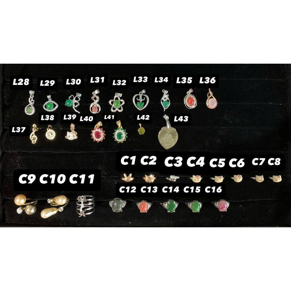 PERHIASAN CINCIN LIONTIN WANITA ANAK BAHAN RHODIUM TITANIUM JEWELRY RING WOMEN