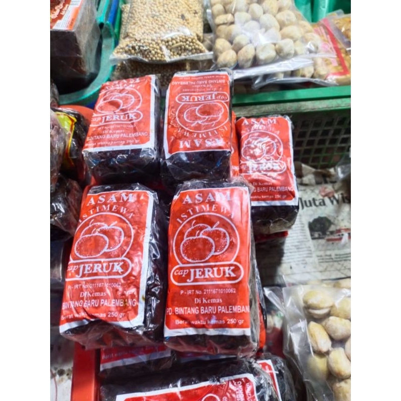 

Asam jawa cap jeruk kemasan 250 g