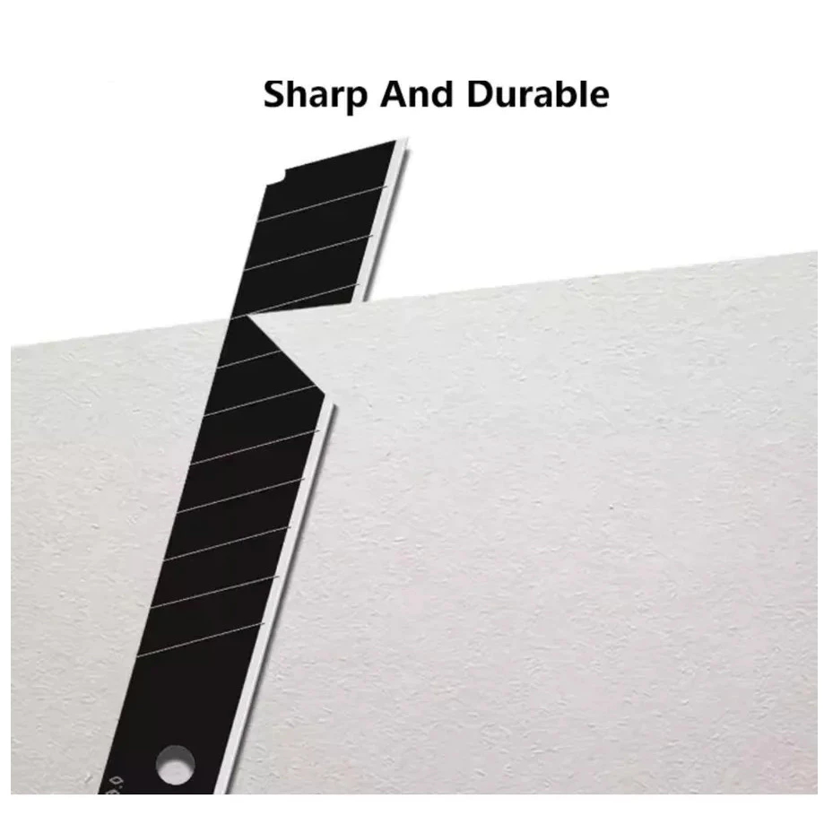 

Isi Refill Cutter Besar Super Tajam Tahan Lama Anti Karat stainless steel dan baja Isi 10 Pcs