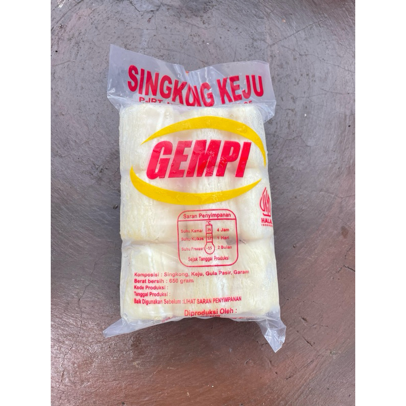 

Singkong keju Gempi