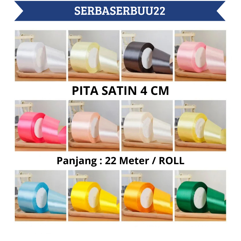 

Pita Satin Premium 4Cm ROLL PT03 SS22
