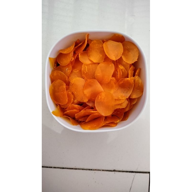 

kerupukseblakmentah/kerupuk oren