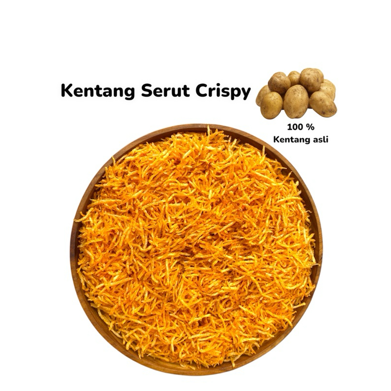 

ADY78 KENTANG SERUT CRISPY 1 Toples 800 ML Aneka Rasa
