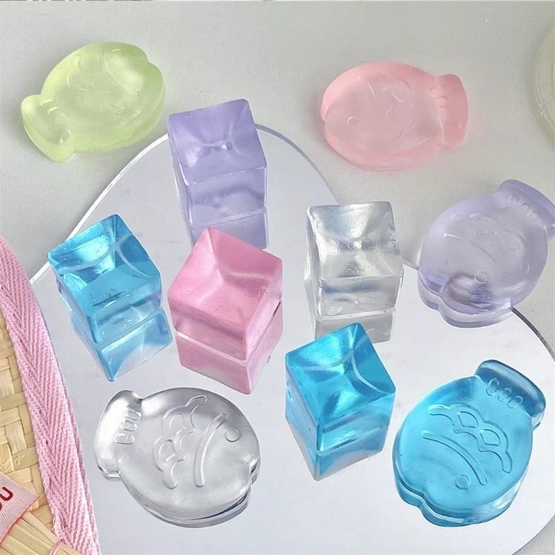 Squishy Mochi Jelly Paw Telapak Kucing Dan Jelly Paw Ikan Kenyal Kenyal