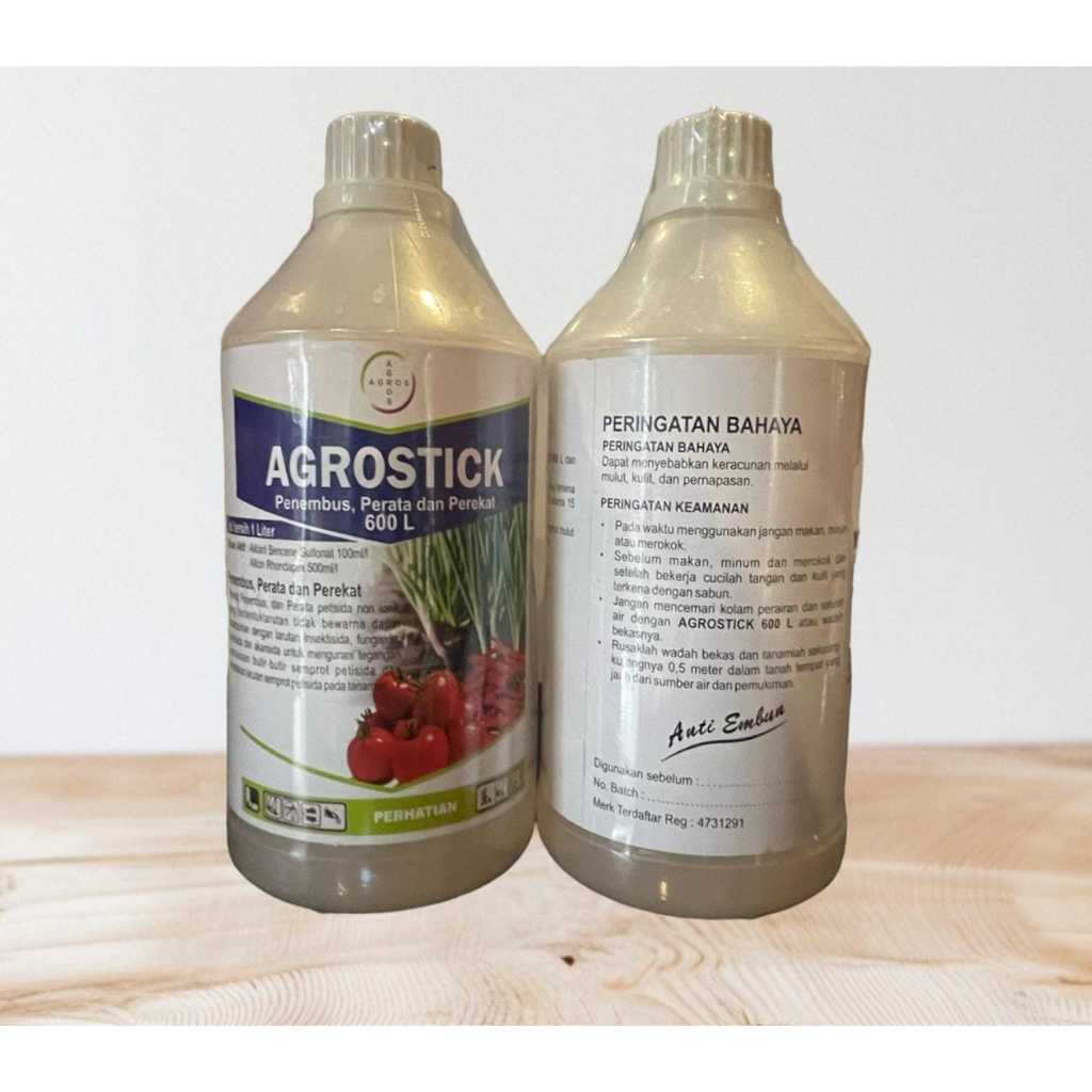 AGROSTIK kemasan 1liter Perekat Penembus, dan perata pestisida