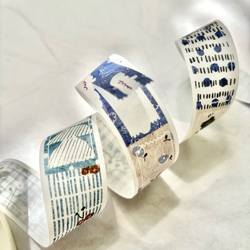 

Pion Washi Tape - Ten parts . coasters . candy paper