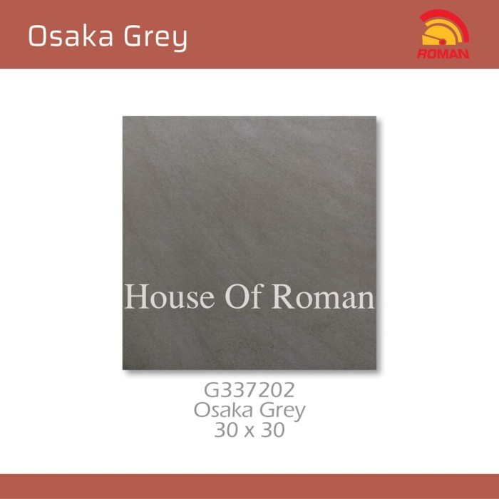 ROMAN KERAMIK Osaka Grey 30x30 G337202 ROMAN KERAMIK