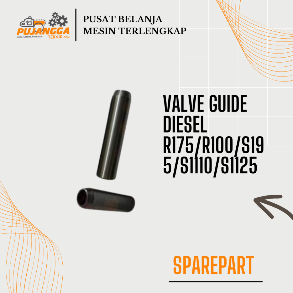 Valve guide diesel R175/R100/S195/S1110/S1125
