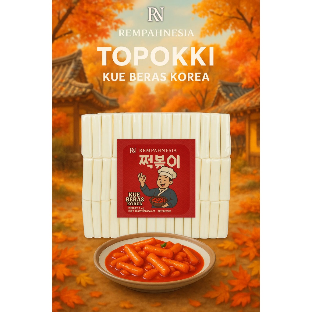

TOPOKKI | TTEOKBOKKI - TTEOKPOKKI | KUE BERAS KOREA