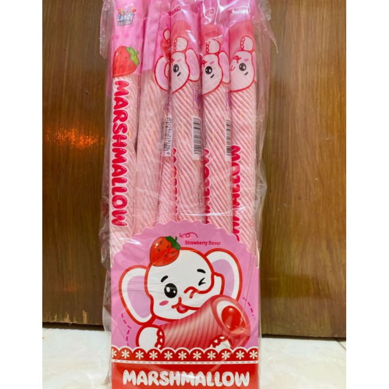 

candy creations -marsmellow Elephant di Pai box isi 30pcs