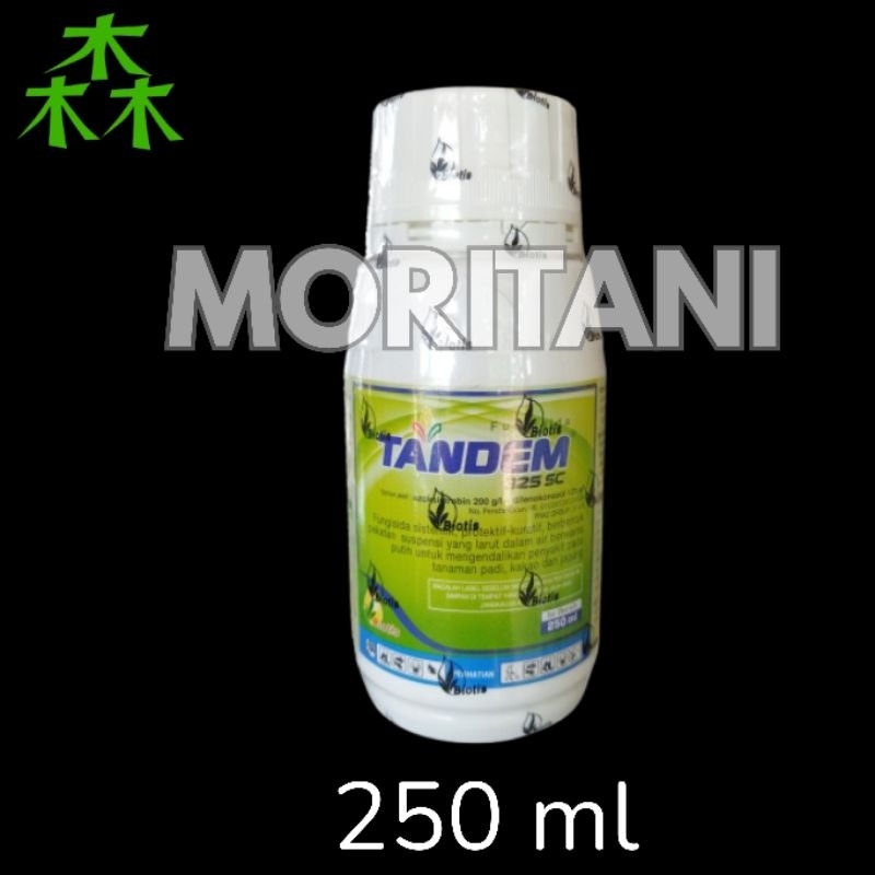 TANDEM 325 SC 250 ml Bahan Aktif Azoksistrobin+Difenokonazol Fungisida Sistemik, Protektif, Kuratif
