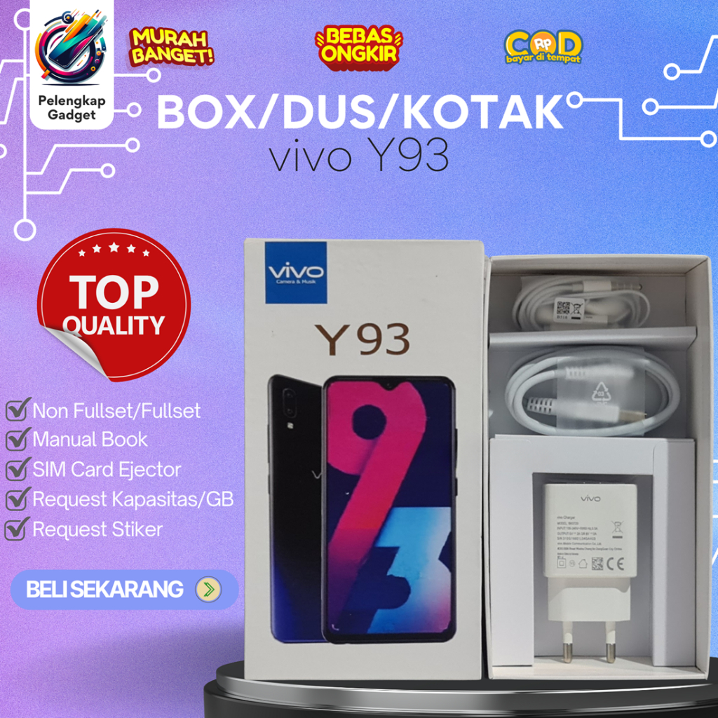 

BOX/DUS/KOTAK vivo Y93
