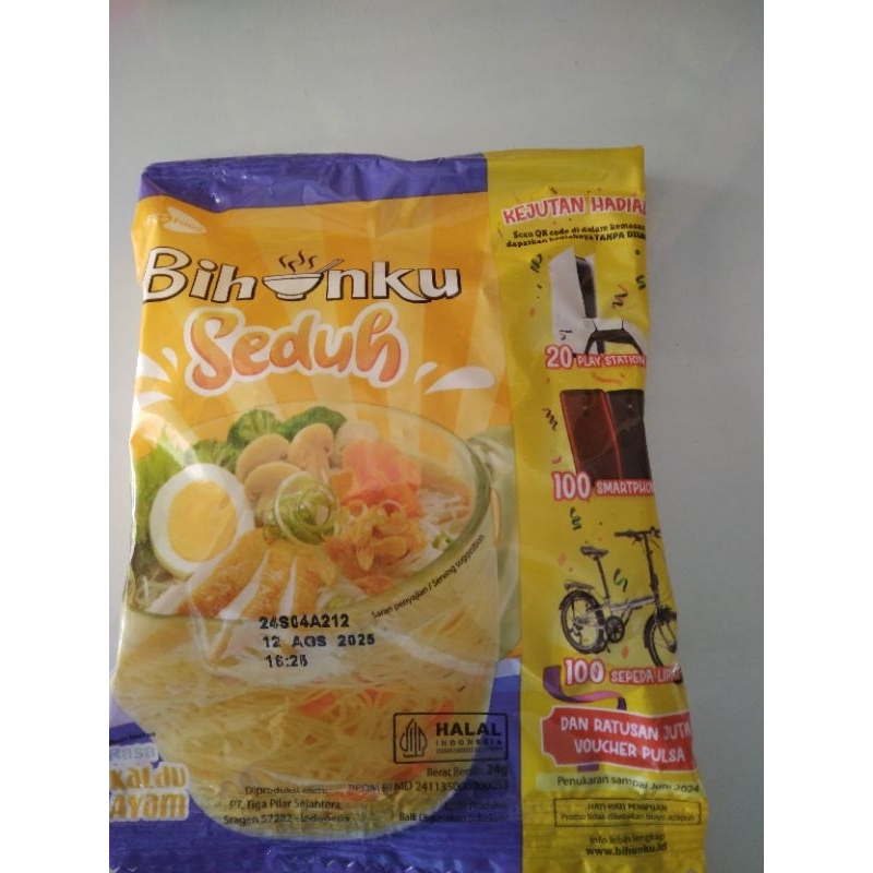 

Bihunku Seduh Rasa Kaldu Ayam Kemasan 1 Sachet