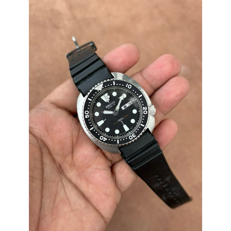 JAM TANGAN PRIA SEIKO TURTLE AUTOMATIC DIVER 6306 7001 JDM 1976