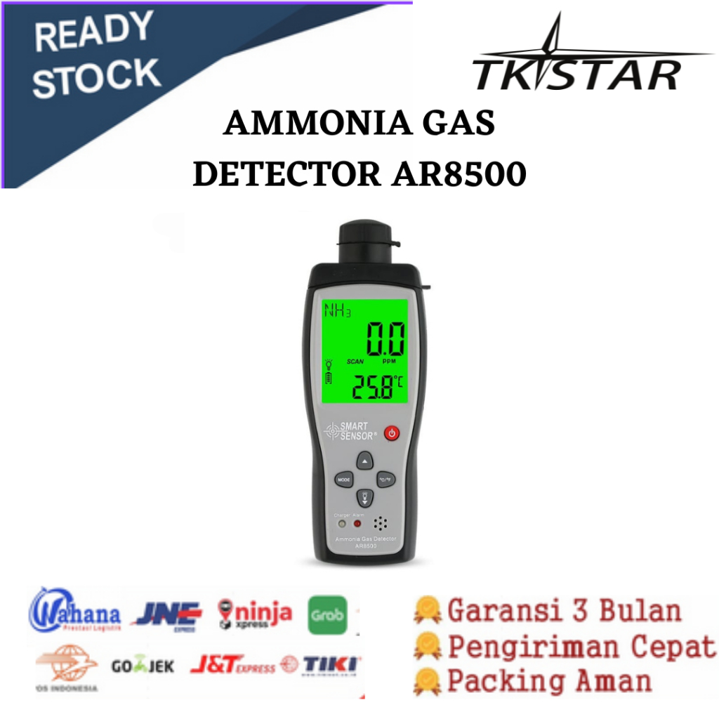 Amonia Tester AR 8500 Ammonia Gas Detector NH3 Smart Sensor AR8500