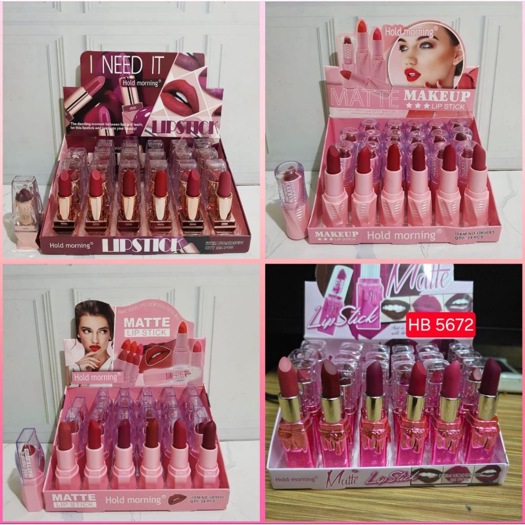 [ Lusinan ] Lipstick Hold Morning Matte / Lipstick Batang