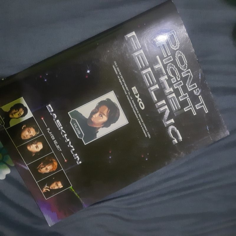 ALBUM BAEKHYUN Don't Fight The Feeling