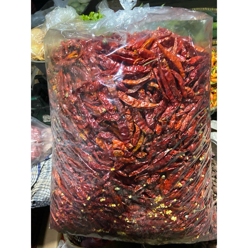 

cabe rawit kering teja cabe india cabai super pedas isi 250gr