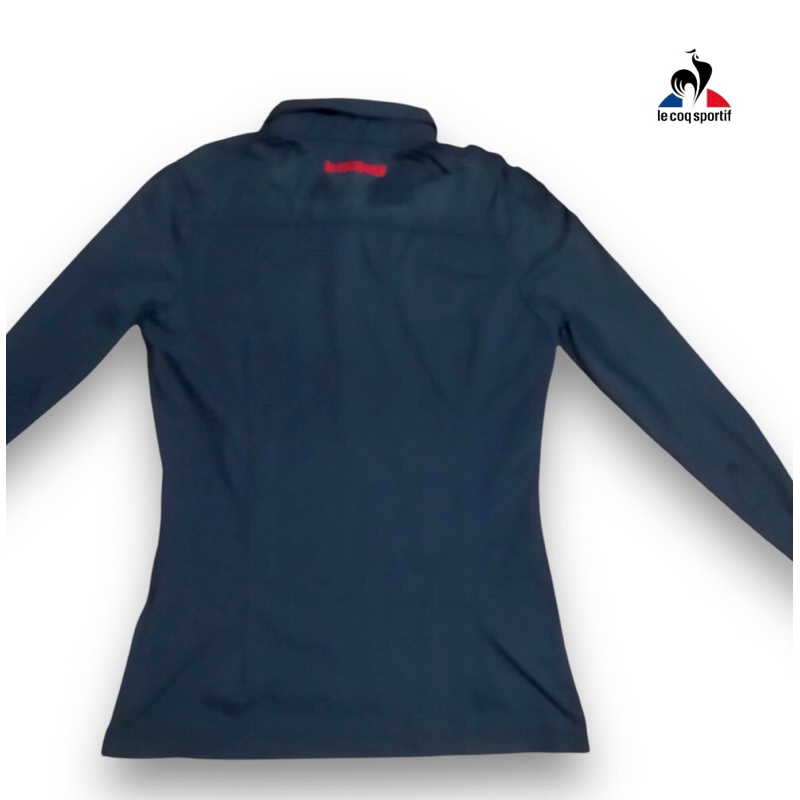 Baju Golf Wanita Le Coq Sportif Long Sleeve Black Size S Original second preloved