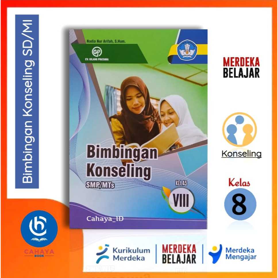 Penerbit GP Kebiasaanku - Buku Bimbingan Konseling (BK) SMP/MTs Kelas 8 Kurikulum Merdeka