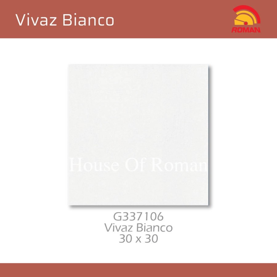 ROMAN KERAMIK Vivaz Bianco 30x30 G337106 ROMAN KERAMIK