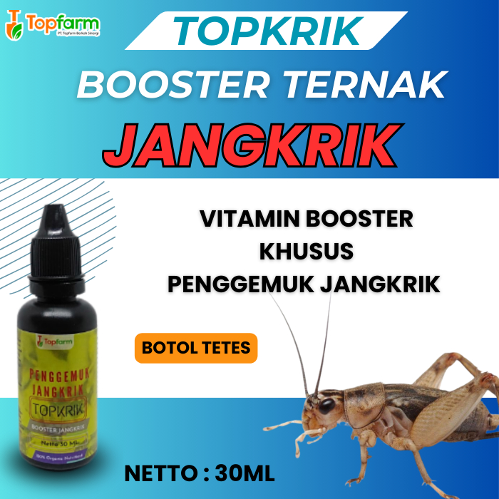 Vitamin Jangkrik/ Vitamin Khusus Jangkrik/ Vitamin Penggemuk Ayam/ Vitamin Ternak Jangkrik/ Vitamin 