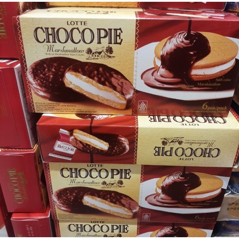 

Lotte Biskuit Choco Pie Marshmallow