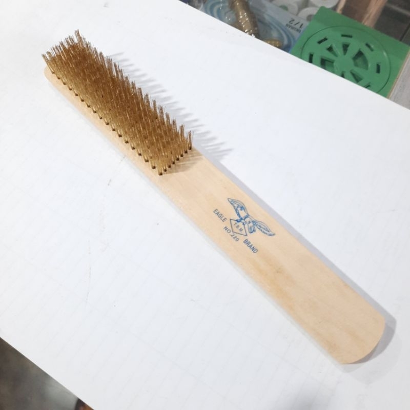 Sikat Kawat Kuningan merk Eagle / Sikat kawat kuning lembut