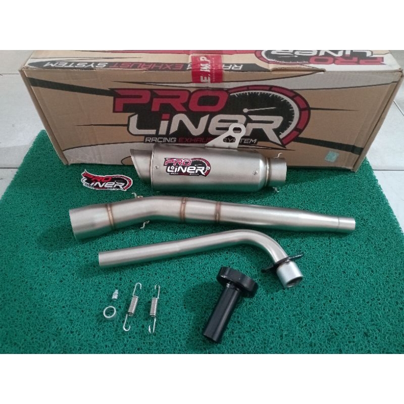 Knalpot Jupiter Z+dbkiller (bisa suara racing dan standar)Tipe Titan Merek Proliner Original