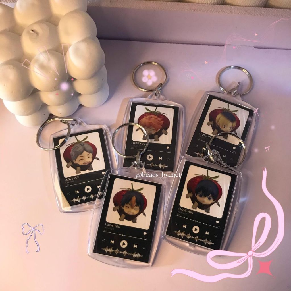 GANCI AKRILIK ANIME HAIKYUU -BISA COSTUM-