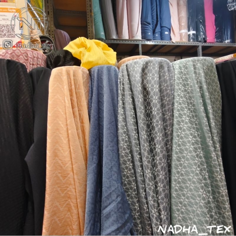 PROMOBAHAN JACQUALD KATUN VISCOS DOBBY SERIES/BATIK DOBBY/DOBBY TWO-TON PER 0.5 METER